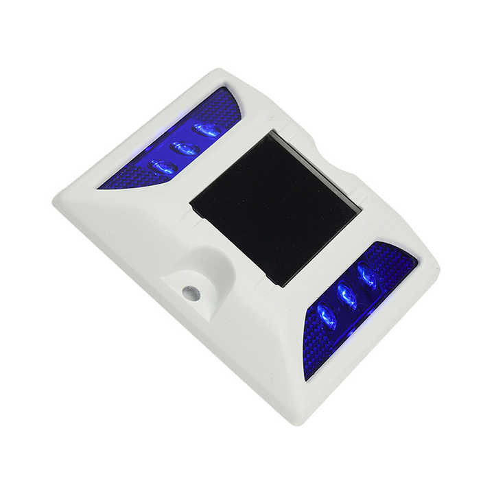 플래시드 태양광 LED 도로 스터드 지름 5mm IP68 보호 도로 표시기