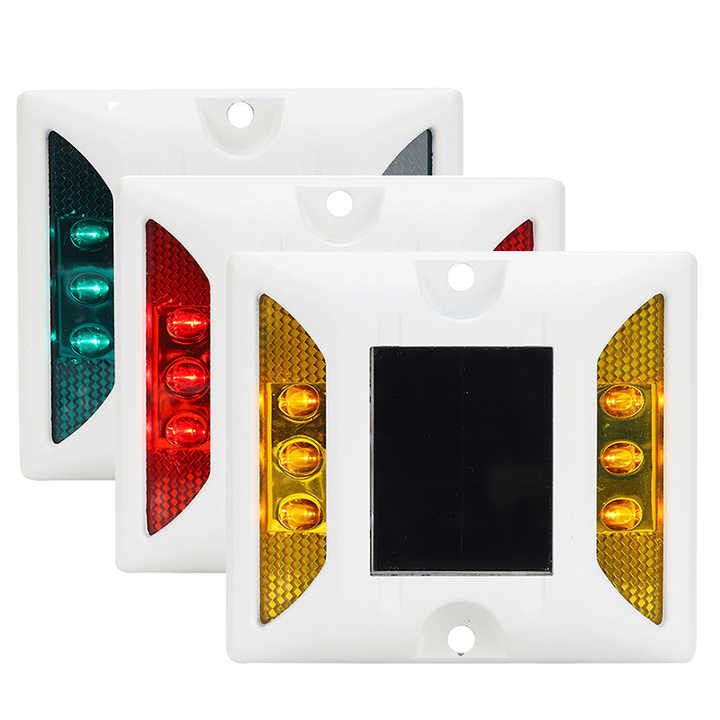 125 * 110 * 25mm 블루 태양 LED 도로 스터드 깜빡이는 고양이 눈 도로 표시기
