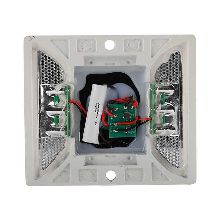 125 * 110 * 25mm 블루 태양 LED 도로 스터드 깜빡이는 고양이 눈 도로 표시기