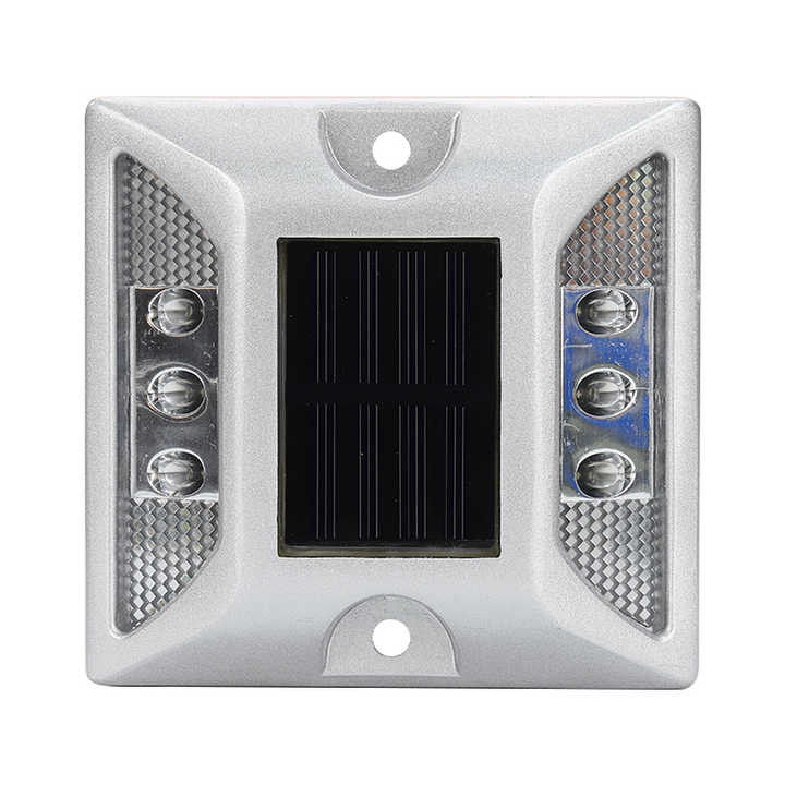 350g IP68 태양광 금속 도로 스터드 도로 건설용 흰색 LED 색상