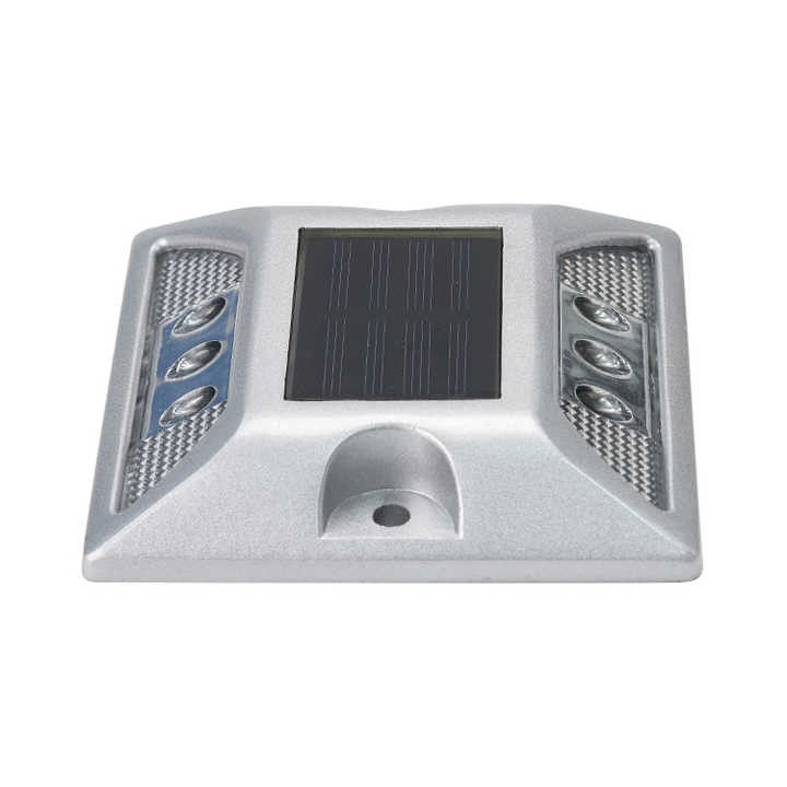 350g IP68 태양광 금속 도로 스터드 도로 건설용 흰색 LED 색상