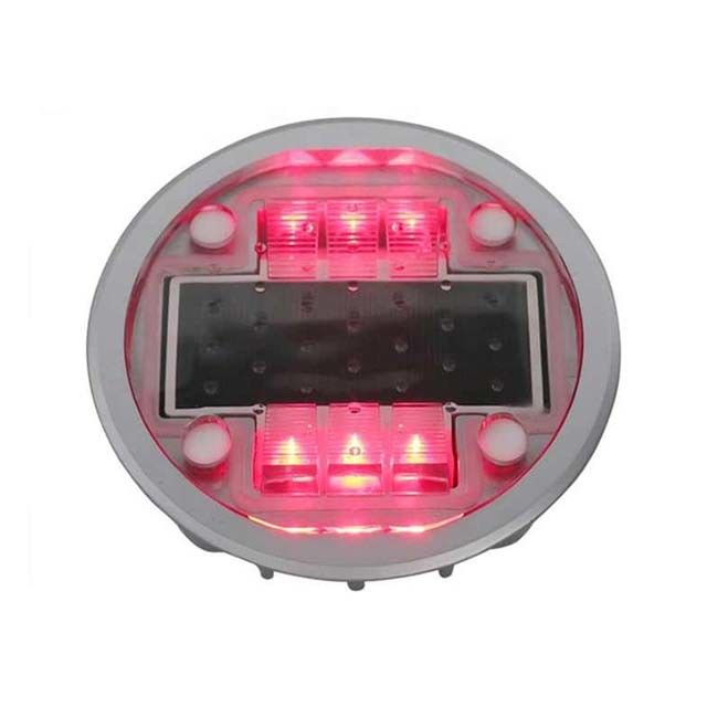 도로 안전 을 위한 빨간색 LED 색상 고속도로 태양광 도로 표시기