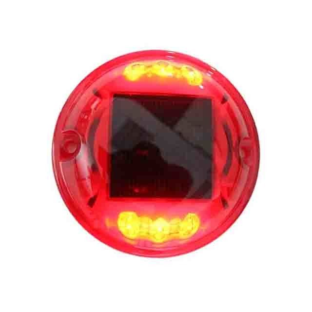 PC 플라스틱 경고 플래싱 LED 반사 태양 LED 도로 스터드 고양이 눈 빛