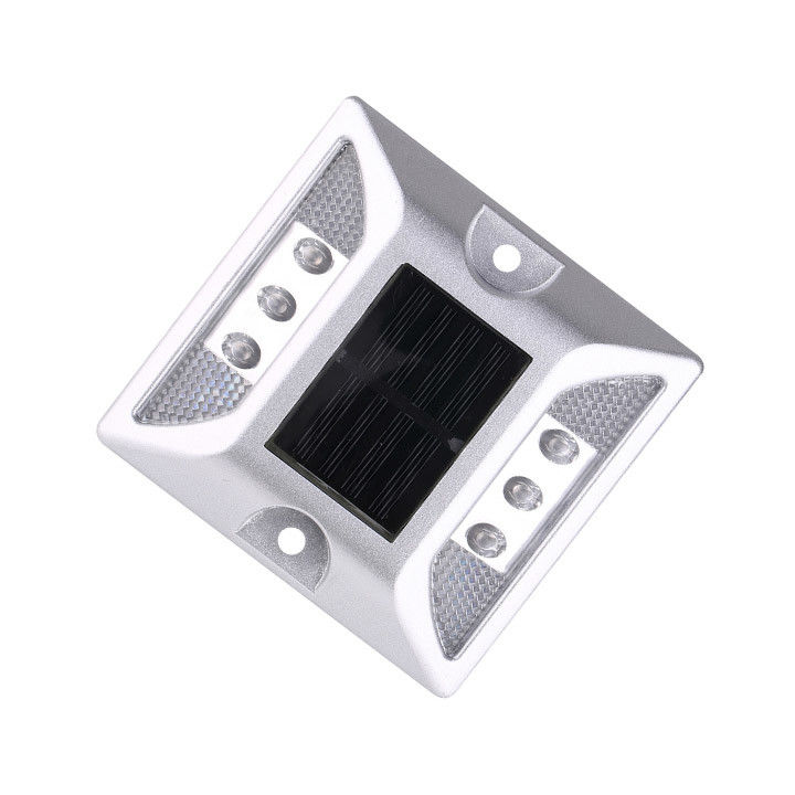 IP68 알루미늄 태양광 LED 도로 스터드 녹색 색상 고속도로 고양이 눈 반사