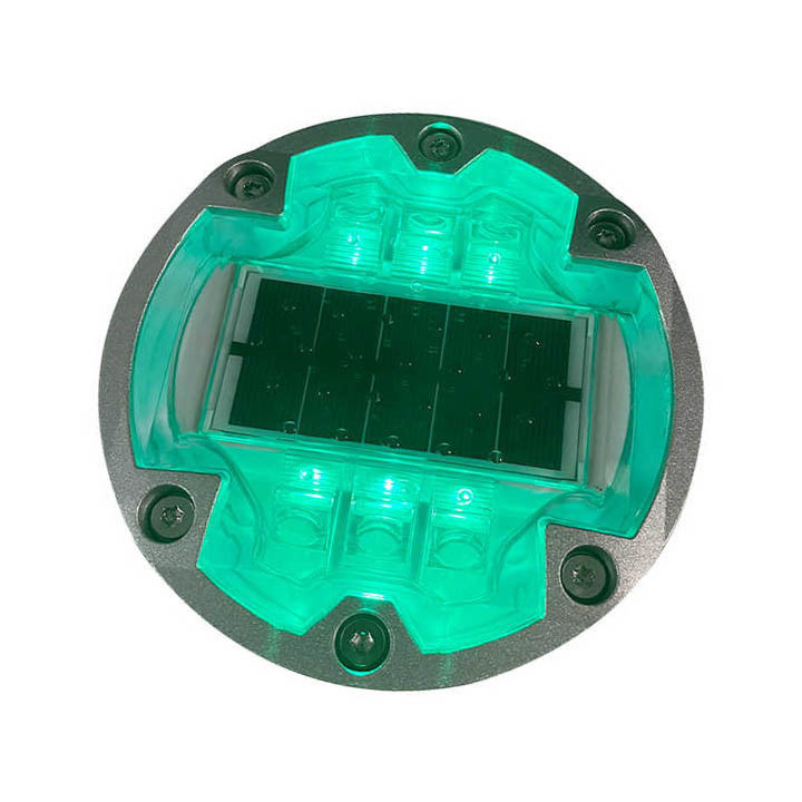 헤비 듀티 IL300 태양광 LED 도로 스터드 10mm 지름 LED 태양 전력 고양이 눈