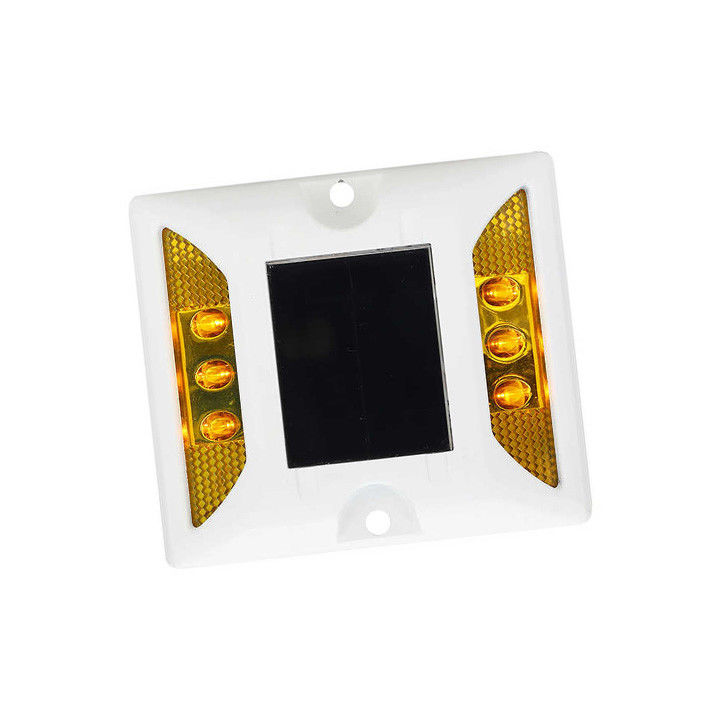 LED Cat Eye 도로 스터드 고속도로 공항 도크 IP68 알루미늄 태양 전지 도로 스터드