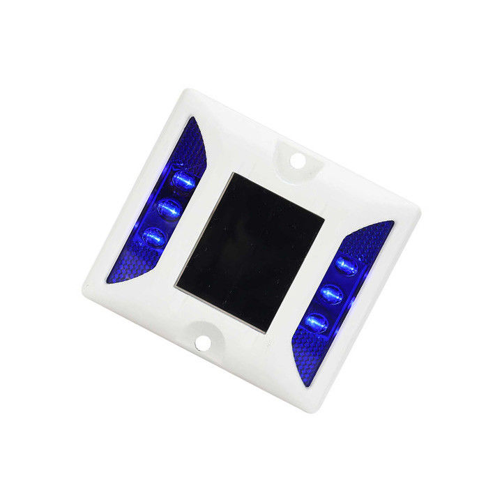 LED Cat Eye 도로 스터드 고속도로 공항 도크 IP68 알루미늄 태양 전지 도로 스터드