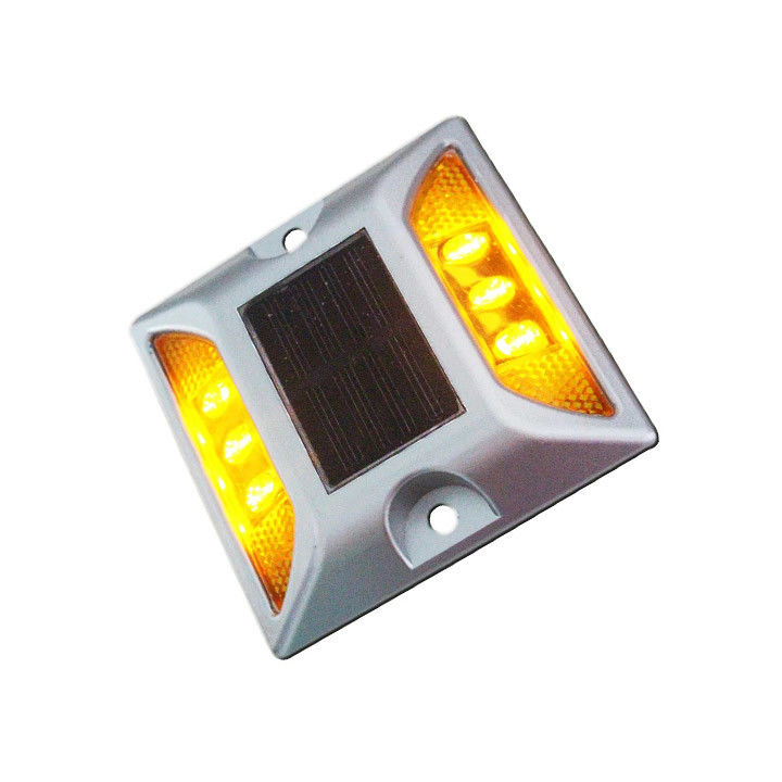 LED 고양이 눈 반사 반사 IP68 일면 알루미늄 태양 전지 도로 스터드 라이트