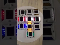 A104 40 톤 태양 전력 도로 스터드 알루미늄 고 가시성 도로 표시등