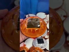 B101 둥근 플라스틱 태양 전지 도로 스탠 태양 전지 도로 반사기 LED 고양이 눈 빛