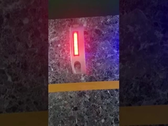 C102 반달 모양 태양 LED 도로 스터드 반사 125 * 43 * 30mm 도로 및 트럭