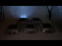 360도 태양 전지 도로 표시기 고양이 눈 도보 표시기 번쩍이는 정원 조명